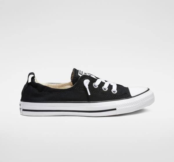 Converse Chuck Taylor All Star Shoreline Slip Düz Taban Ayakkabı Siyah | CV-710SBV