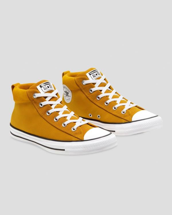 Converse Chuck Taylor All Star Sokak Mix And Match Yüksek Taban Ayakkabı Sarı | CV-452QXT