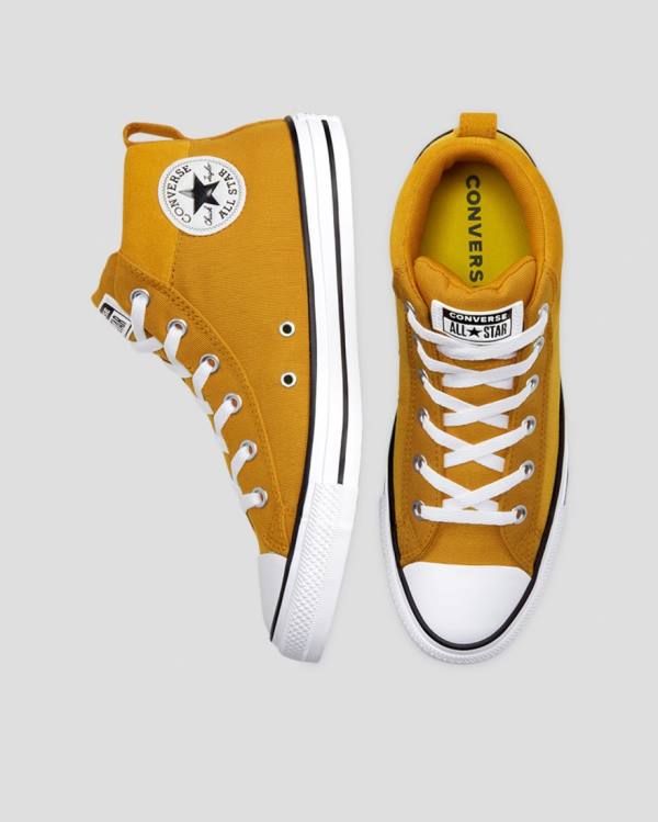 Converse Chuck Taylor All Star Sokak Mix And Match Yüksek Taban Ayakkabı Sarı | CV-452QXT