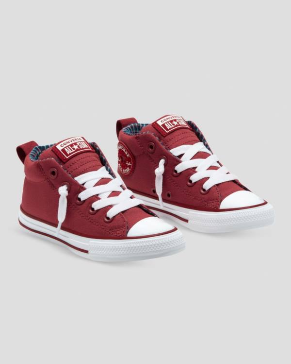 Converse Chuck Taylor All Star Sokak Plaid Yüksek Taban Ayakkabı Kırmızı | CV-864MWU