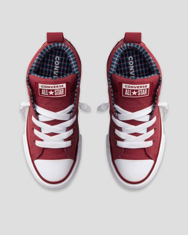 Converse Chuck Taylor All Star Sokak Plaid Yüksek Taban Ayakkabı Kırmızı | CV-864MWU