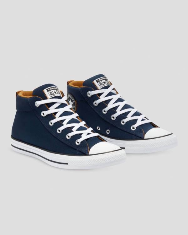 Converse Chuck Taylor All Star Sokak Yüksek Taban Ayakkabı Mavi | CV-902ENF