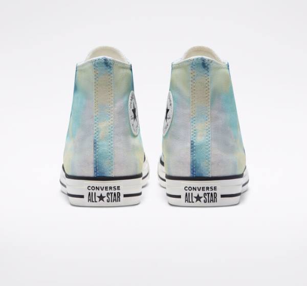 Converse Chuck Taylor All Star Tie-Dye Yüksek Taban Ayakkabı Renkli Siyah | CV-215FCK