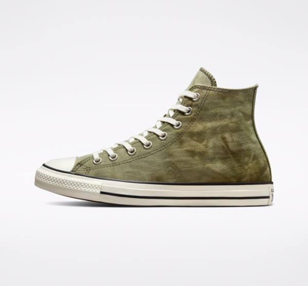 Converse Chuck Taylor All Star Washed Kanvas Yüksek Taban Ayakkabı Açık | CV-275MOI