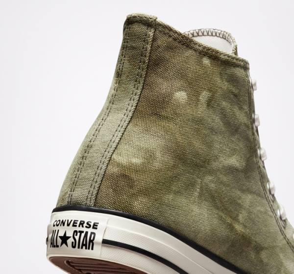 Converse Chuck Taylor All Star Washed Kanvas Yüksek Taban Ayakkabı Açık | CV-275MOI