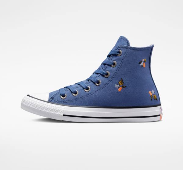 Converse Chuck Taylor All Star We Are Stronger Together Yüksek Taban Ayakkabı Mavi Indigo | CV-387VES