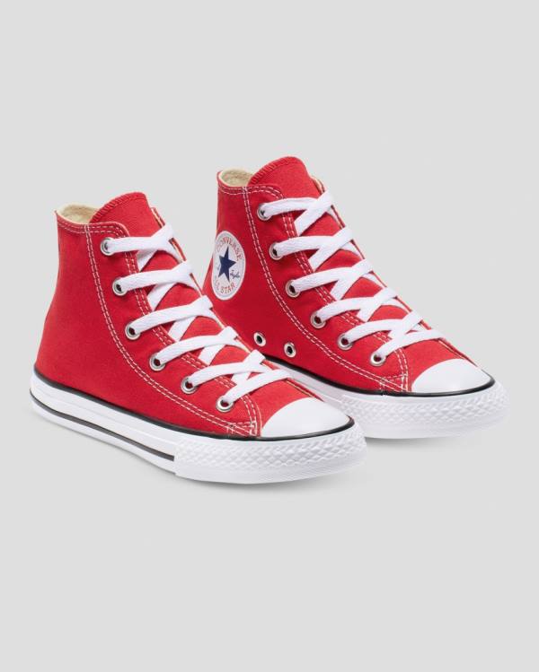 Converse Chuck Taylor All Star Yüksek Taban Ayakkabı Kırmızı | CV-420BXI