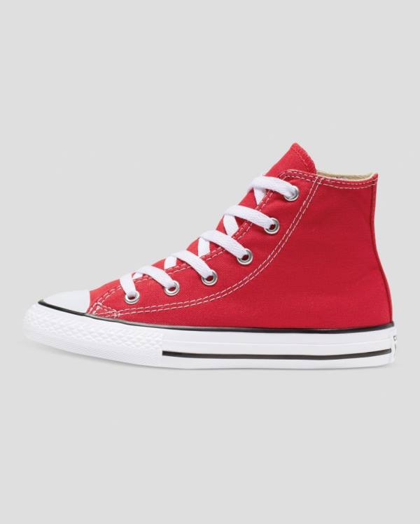 Converse Chuck Taylor All Star Yüksek Taban Ayakkabı Kırmızı | CV-420BXI