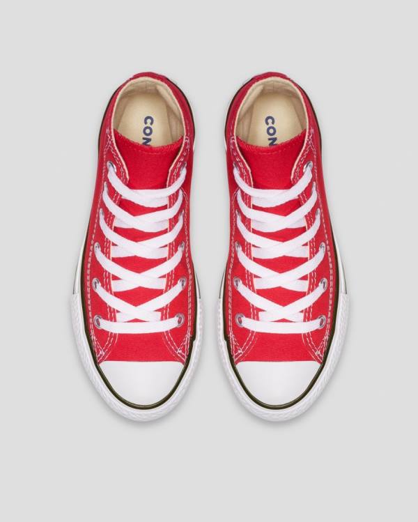 Converse Chuck Taylor All Star Yüksek Taban Ayakkabı Kırmızı | CV-420BXI