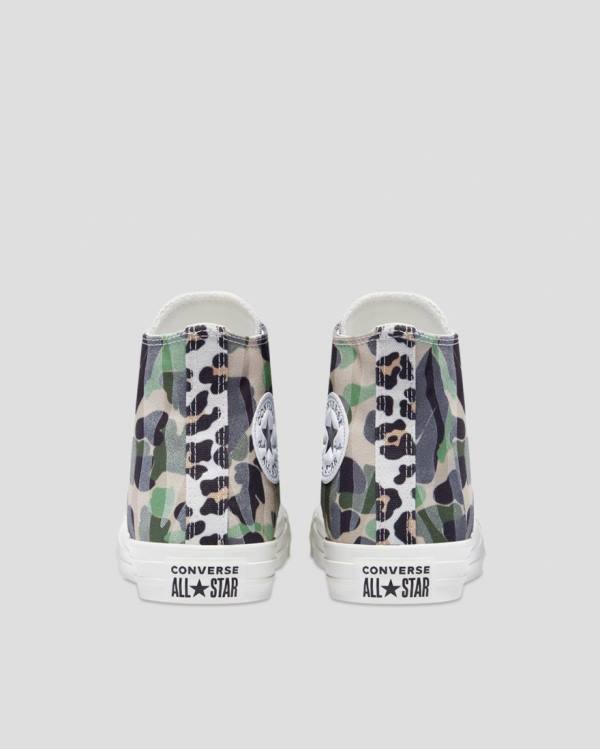 Converse Chuck Taylor Archive Print Yüksek Taban Ayakkabı Camo | CV-692DMQ