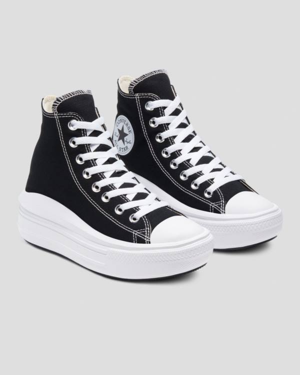 Converse Chuck Taylor Move Platform Yüksek Taban Ayakkabı Siyah | CV-821SFL