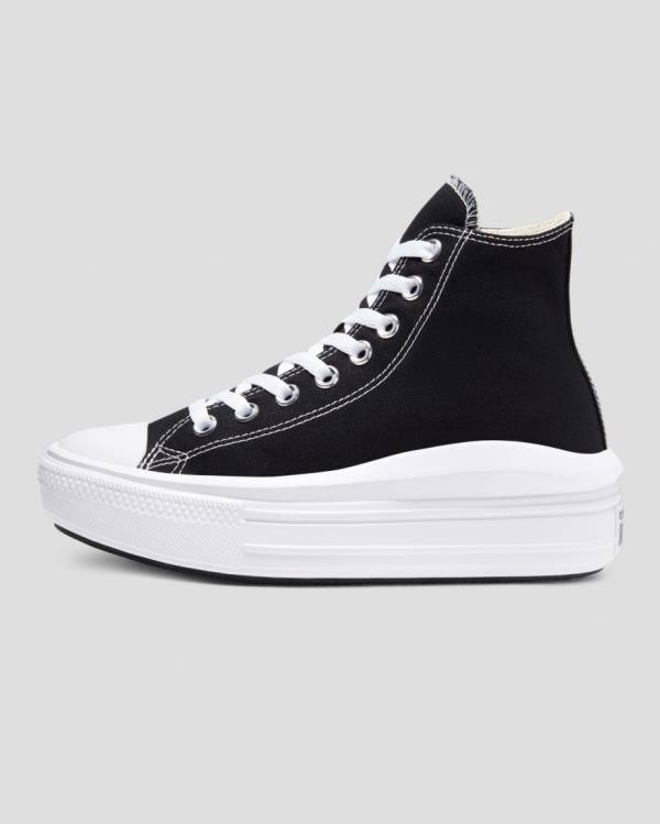 Converse Chuck Taylor Move Platform Yüksek Taban Ayakkabı Siyah | CV-821SFL