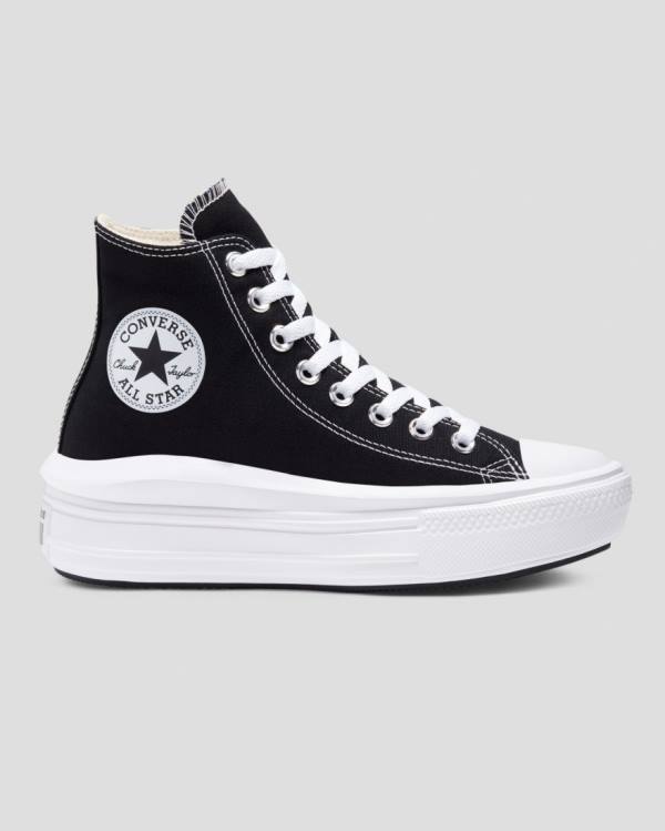 Converse Chuck Taylor Move Platform Yüksek Taban Ayakkabı Siyah | CV-821SFL