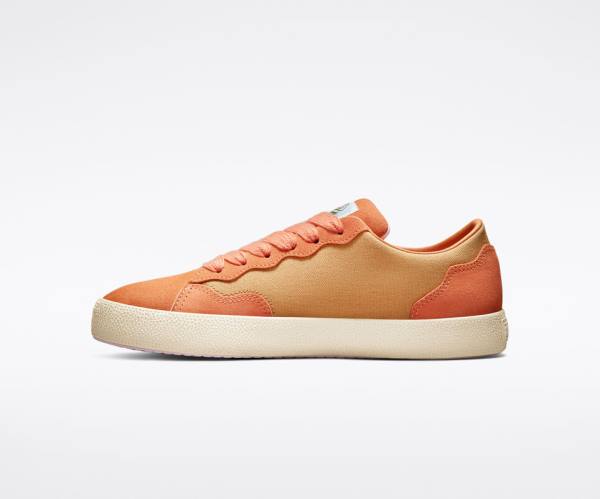 Converse GOLF le FLEUR GLF 2.0 Düz Taban Ayakkabı Koyu Sarı Bakır Kahverengi Beyaz | CV-523RTX