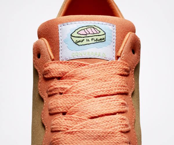 Converse GOLF le FLEUR GLF 2.0 Düz Taban Ayakkabı Koyu Sarı Bakır Kahverengi Beyaz | CV-523RTX