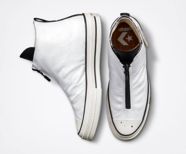 Converse Joshua Vides Chuck 70 Yüksek Taban Ayakkabı Beyaz Siyah | CV-328BXY