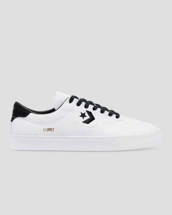 Converse Louie Lopez Pro Roll Up Düz Taban Ayakkabı Beyaz | CV-149QFA