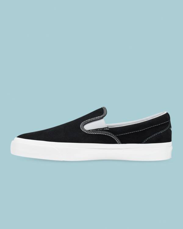 Converse One Star CC Slip On Düz Taban Ayakkabı Siyah | CV-943QWL