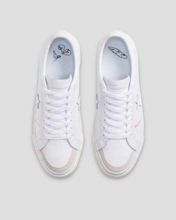 Converse One Star Pro As 2 Designed By Alexis Düz Taban Ayakkabı Beyaz | CV-796SQG