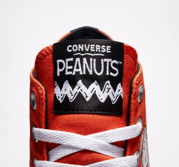 Converse Peanuts Chuck Taylor All Star Yüksek Taban Ayakkabı Kırmızı Siyah Beyaz | CV-678BFQ