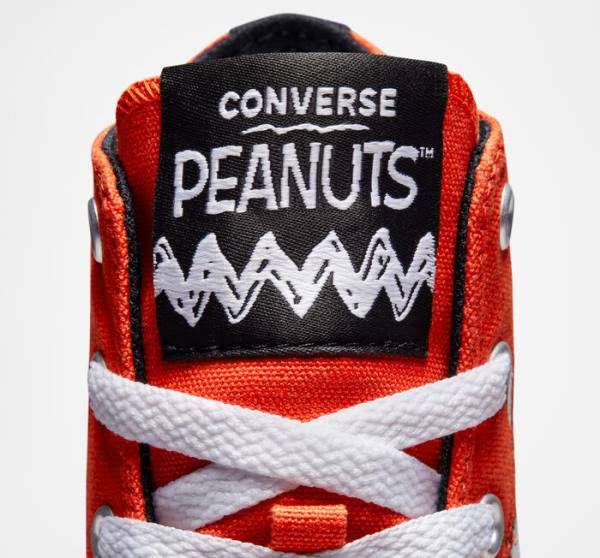 Converse Peanuts Chuck Taylor All Star Yüksek Taban Ayakkabı Kırmızı Siyah Beyaz | CV-682SIU