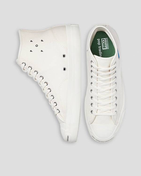 Converse Pop Trading Miffy Jack Purcell Pro Yüksek Taban Ayakkabı Bej Rengi | CV-794GMY