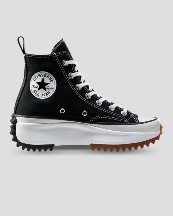 Converse Run Star Hike Lugged Yüksek Taban Ayakkabı Siyah | CV-286JOL