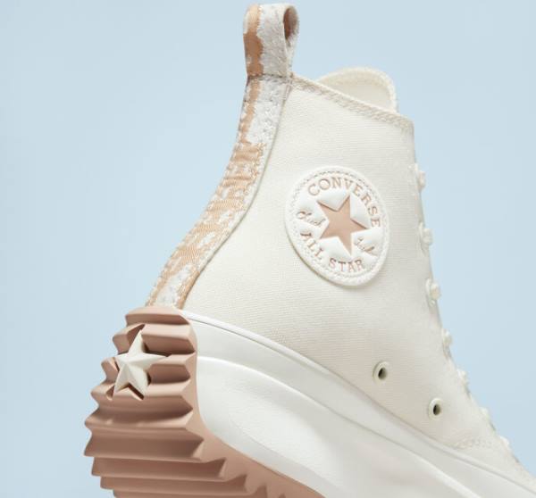 Converse Run Star Hike Platform Crafted Kanvas Yüksek Taban Ayakkabı Kahverengi | CV-905UDR