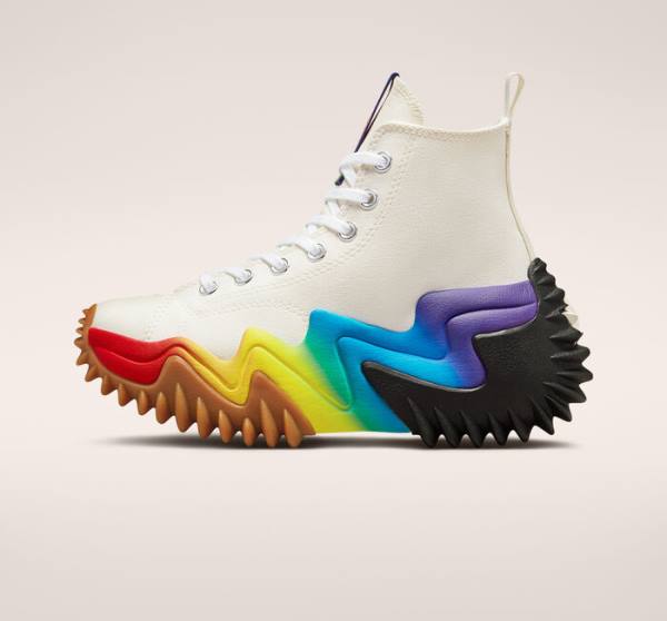 Converse Run Star Motion Platform Pride Yüksek Taban Ayakkabı Mor | CV-106TDF