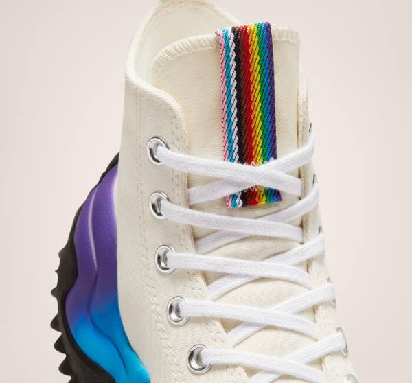 Converse Run Star Motion Platform Pride Yüksek Taban Ayakkabı Mor | CV-531CQN