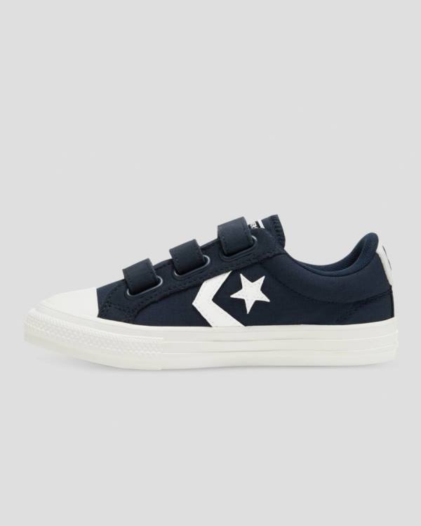 Converse Star Player 3V Düz Taban Ayakkabı Siyah | CV-329UCS