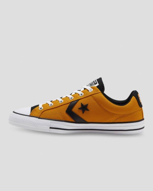 Converse Star Player Düz Taban Ayakkabı Sarı Siyah | CV-514CJK