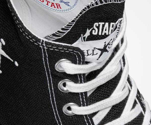 Converse Stussy Chuck 70 Yüksek Taban Ayakkabı Siyah Beyaz | CV-014HDR